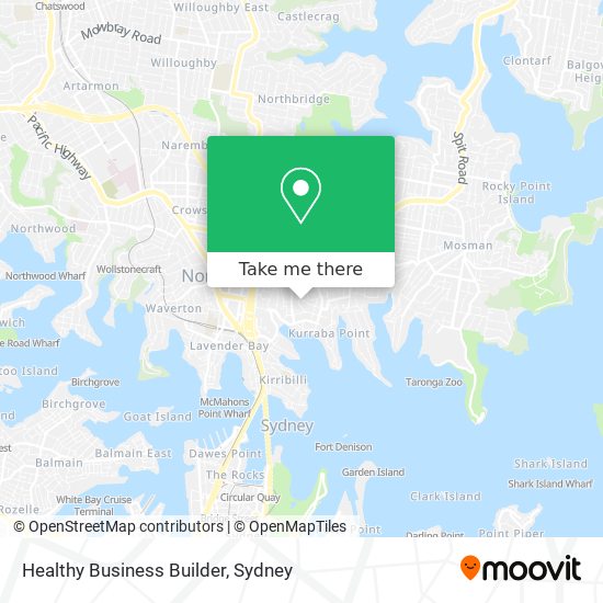 Healthy Business Builder map