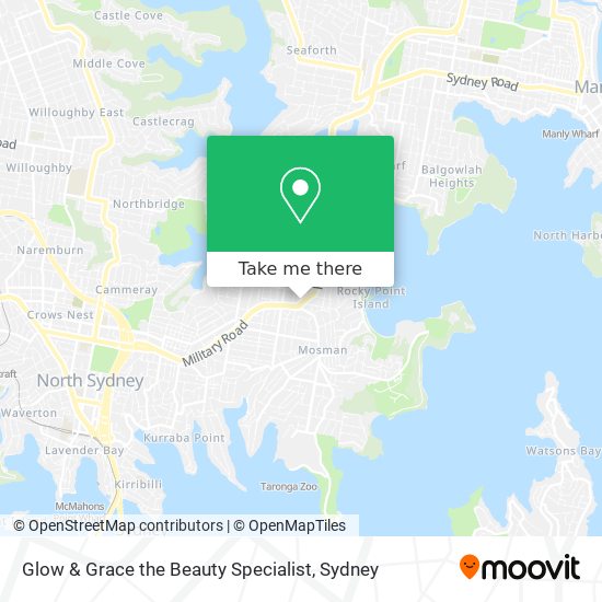 Glow & Grace the Beauty Specialist map