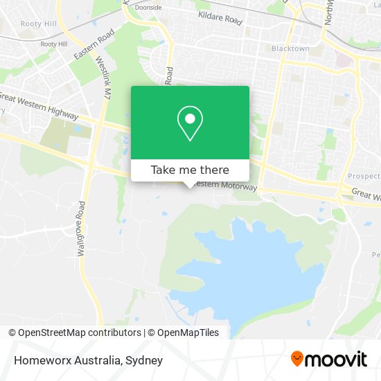 Homeworx Australia map