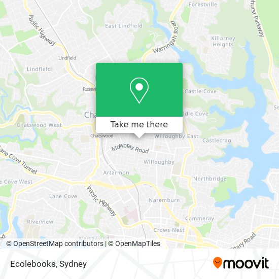 Ecolebooks map