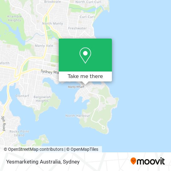 Yesmarketing Australia map
