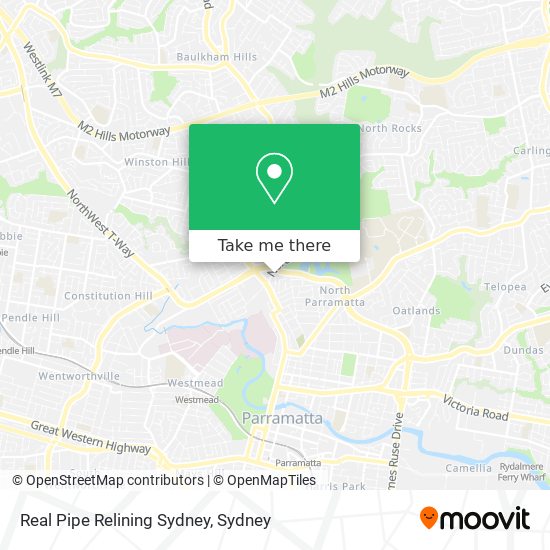 Real Pipe Relining Sydney map