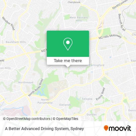A Better Advanced Driving System map