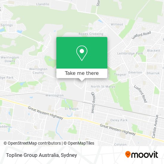 Topline Group Australia map