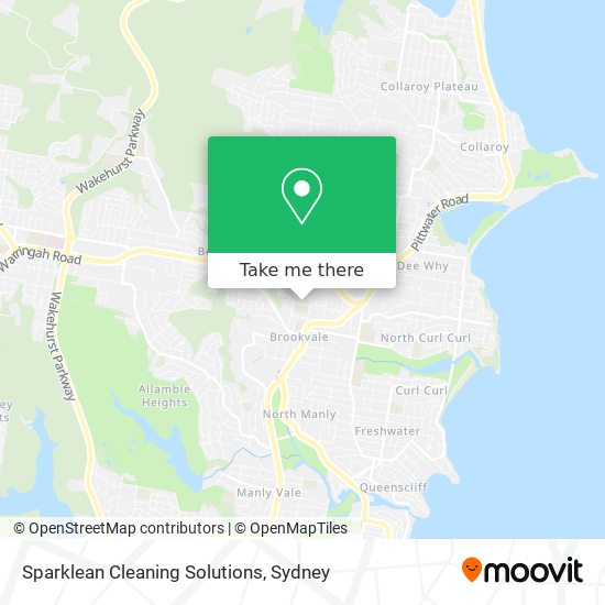 Mapa Sparklean Cleaning Solutions