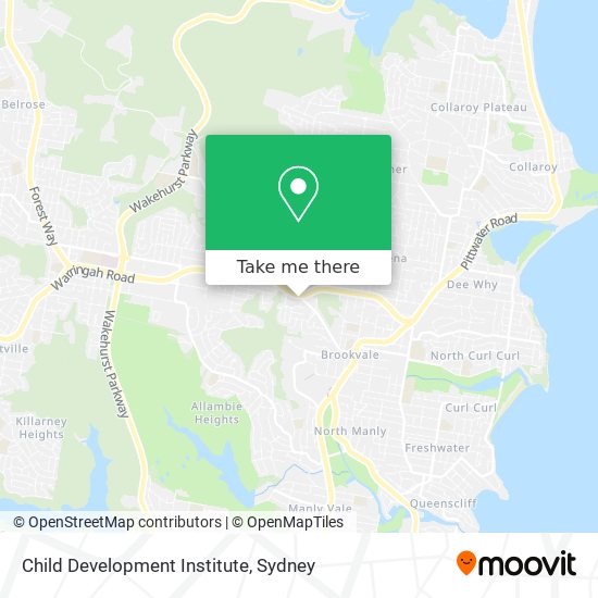 Child Development Institute map