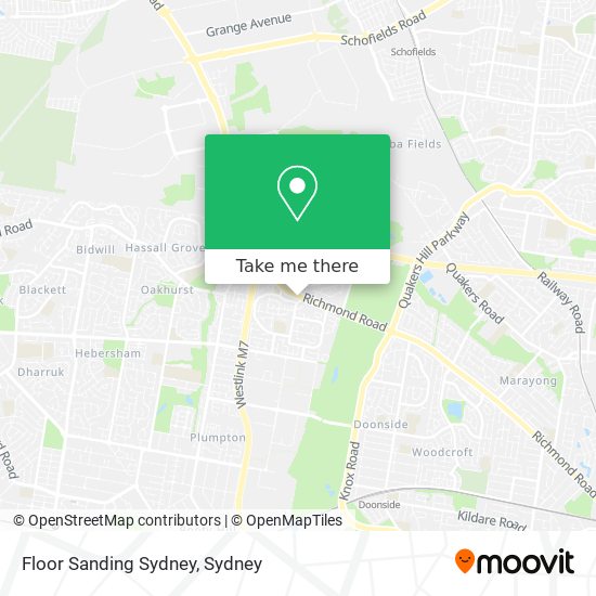 Mapa Floor Sanding Sydney