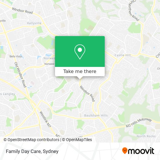 Family Day Care map