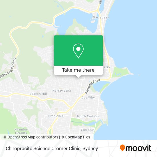 Chiropracitc Science Cromer Clinic map