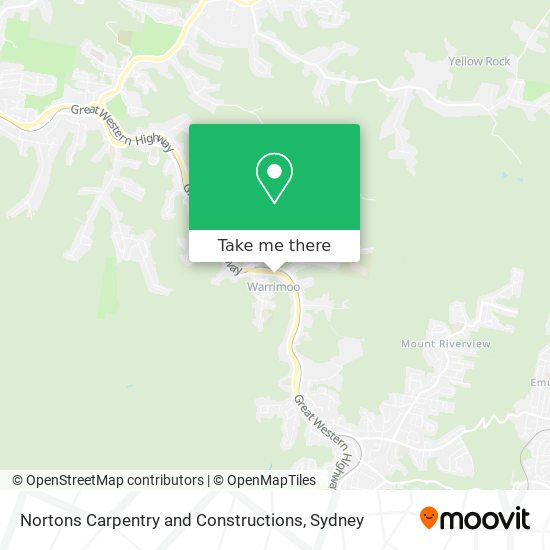Nortons Carpentry and Constructions map
