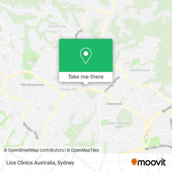 Mapa Lice Clinics Australia