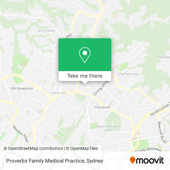 Proverbs Family Medical Practice map