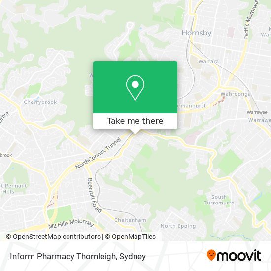 Inform Pharmacy Thornleigh map
