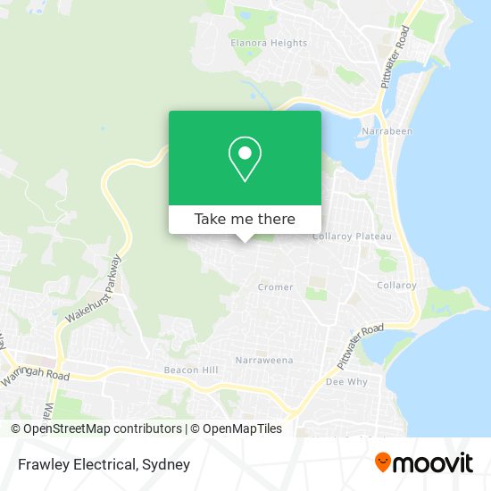 Frawley Electrical map