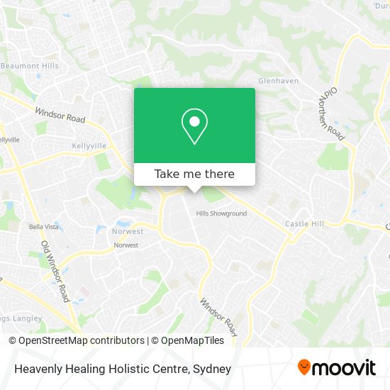 Heavenly Healing Holistic Centre map