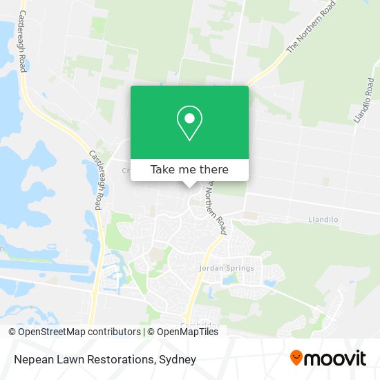 Nepean Lawn Restorations map