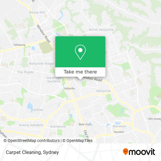 Carpet Cleaning map