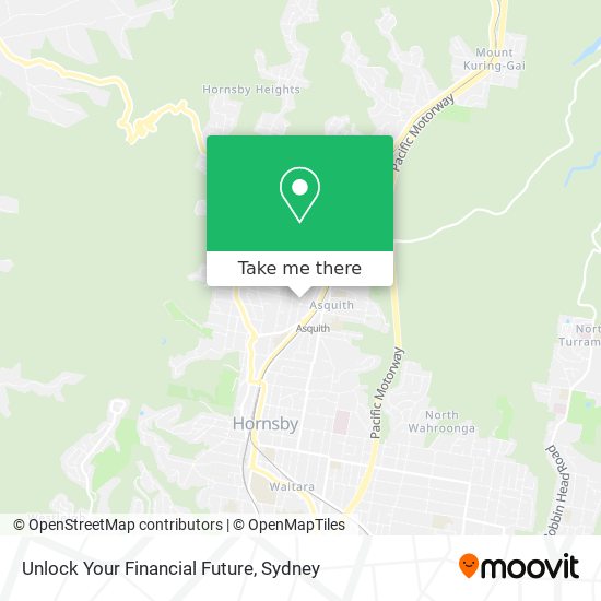 Mapa Unlock Your Financial Future