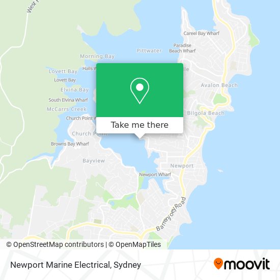 Newport Marine Electrical map