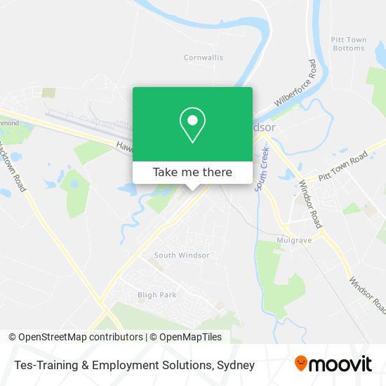 Tes-Training & Employment Solutions map