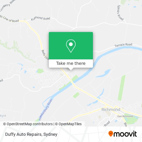 Duffy Auto Repairs map