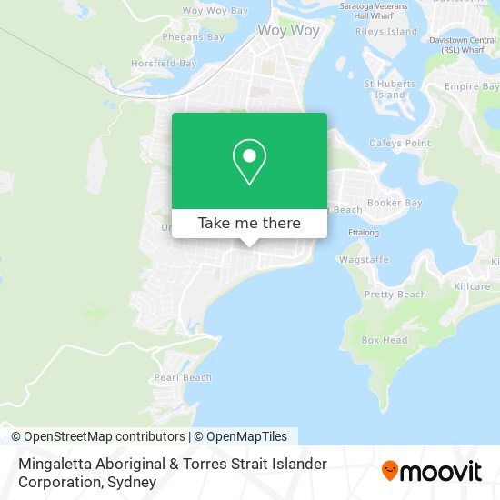 Mingaletta Aboriginal & Torres Strait Islander Corporation map