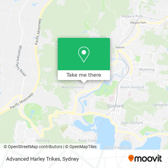 Advanced Harley Trikes map