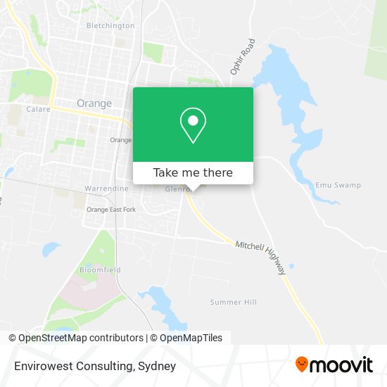 Envirowest Consulting map