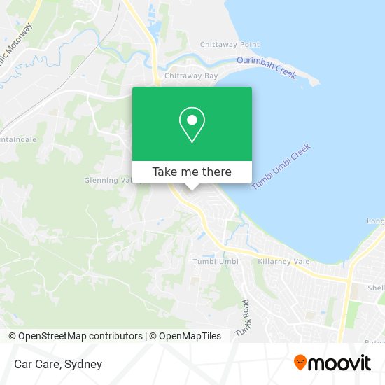 Car Care map