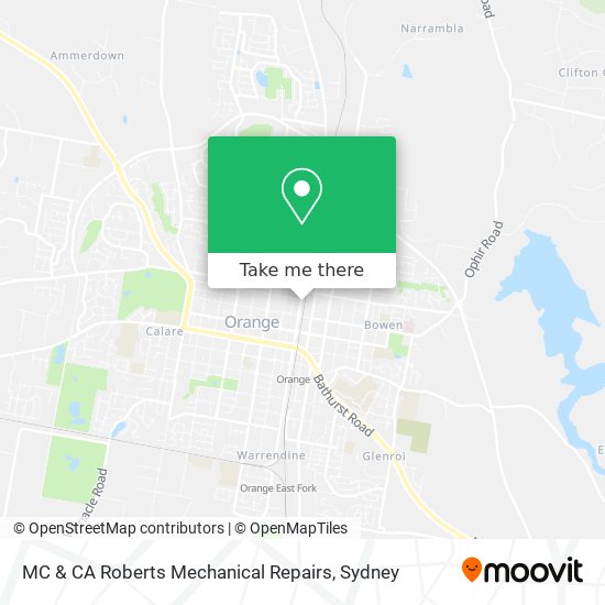 Mapa MC & CA Roberts Mechanical Repairs