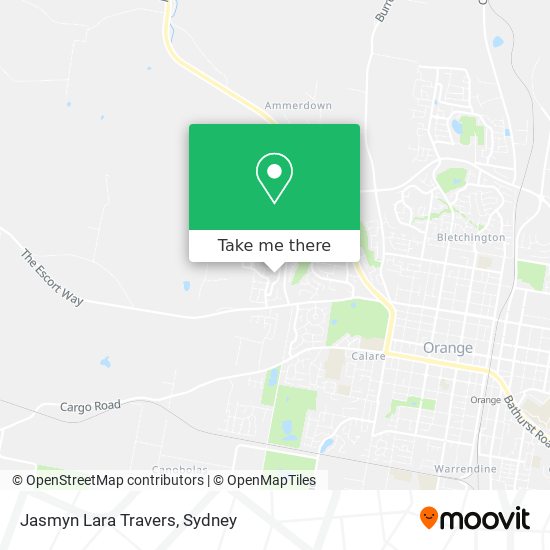 Jasmyn Lara Travers map