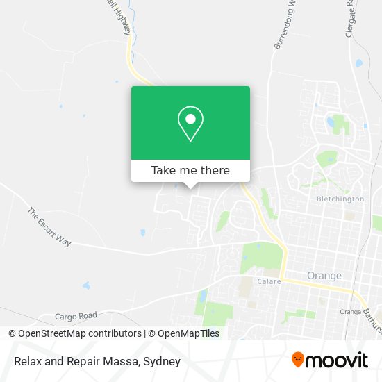Relax and Repair Massa map