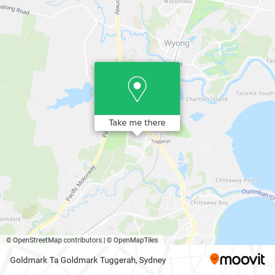 Goldmark Ta Goldmark Tuggerah map