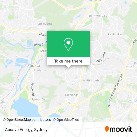 Ausave Energy map