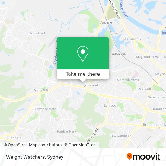 Weight Watchers map