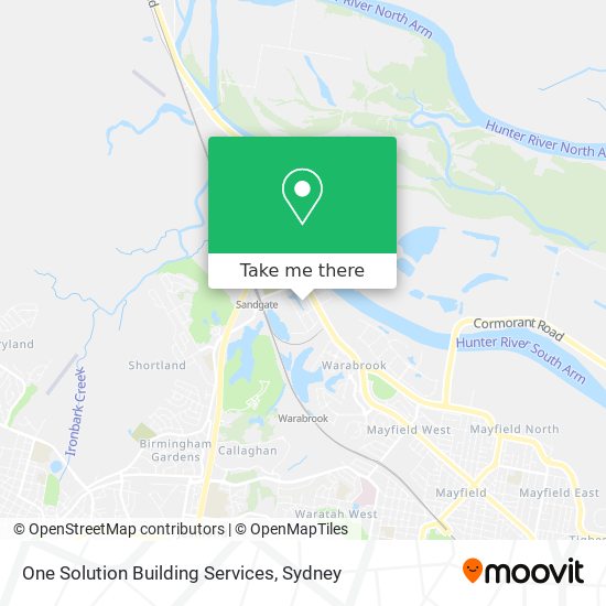 One Solution Building Services map
