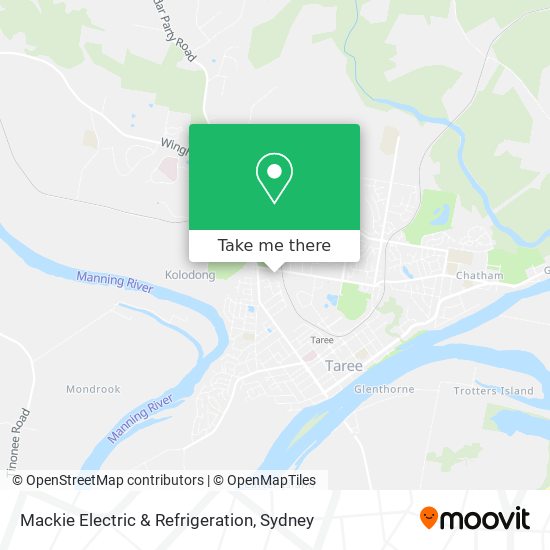 Mackie Electric & Refrigeration map