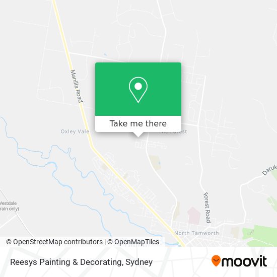 Reesys Painting & Decorating map