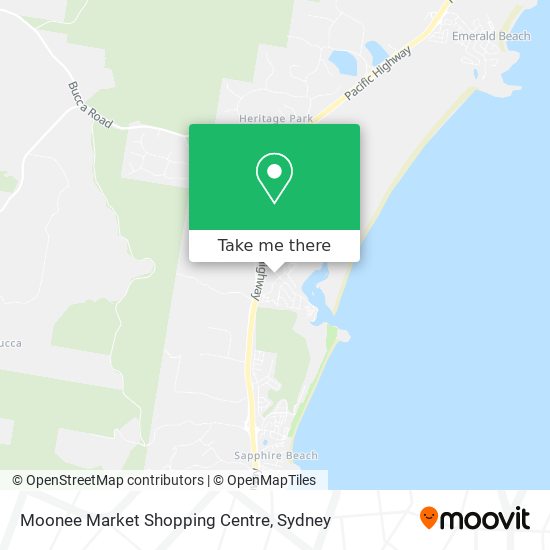 Moonee Market Shopping Centre map