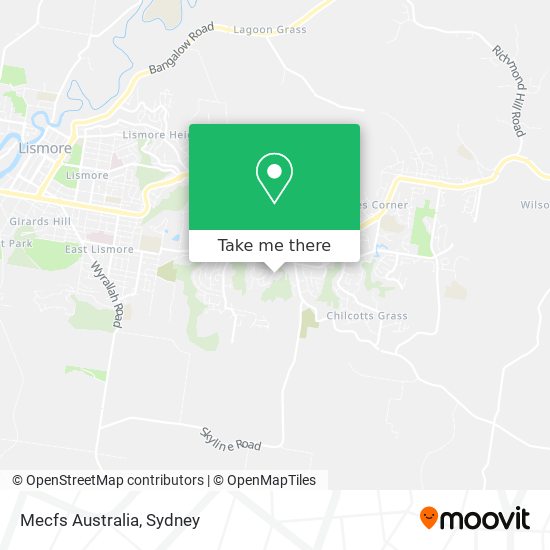 Mecfs Australia map
