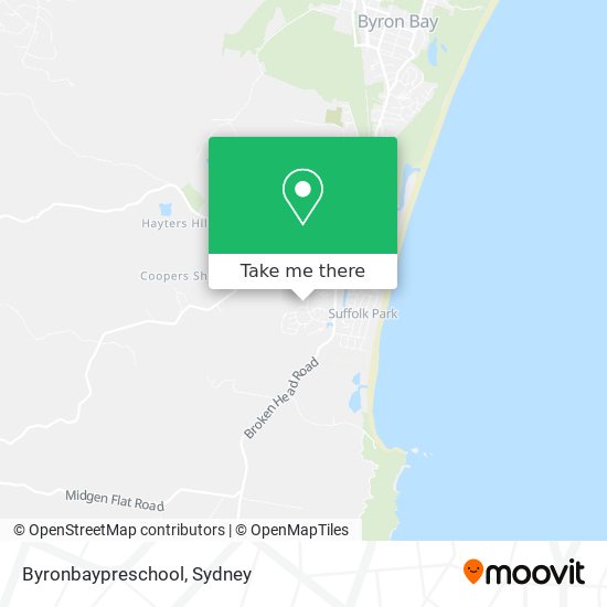 Byronbaypreschool map