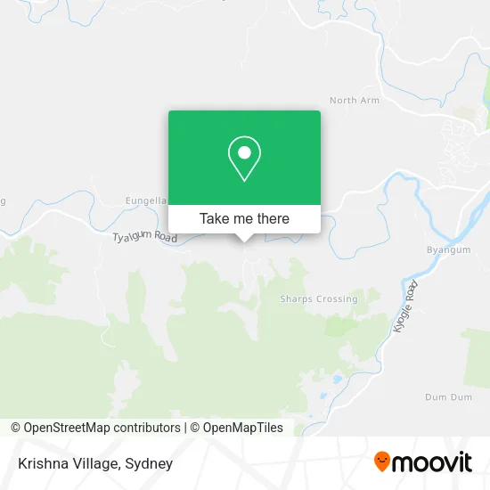 Krishna Village map
