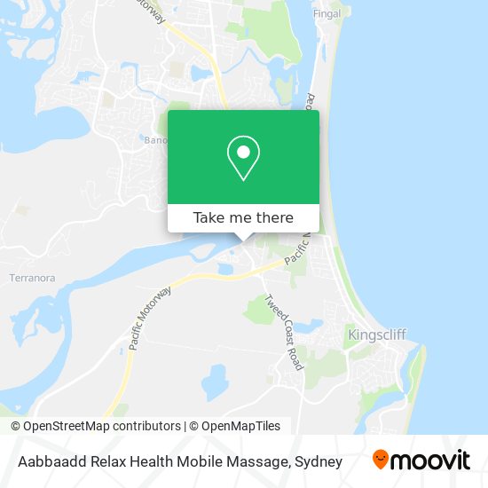 Mapa Aabbaadd Relax Health Mobile Massage