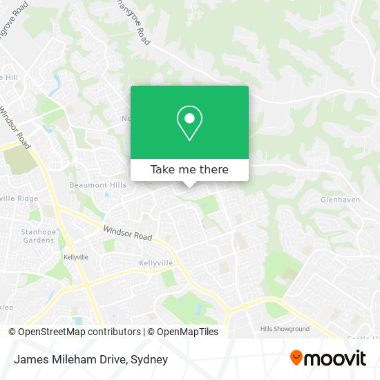 Mapa James Mileham Drive