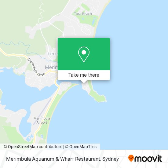 Merimbula Aquarium & Wharf Restaurant map