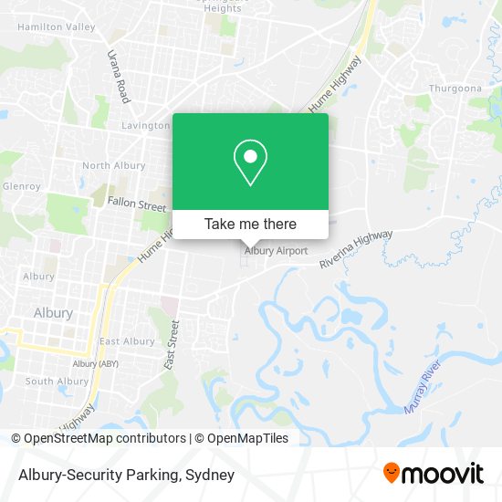 Albury-Security Parking map