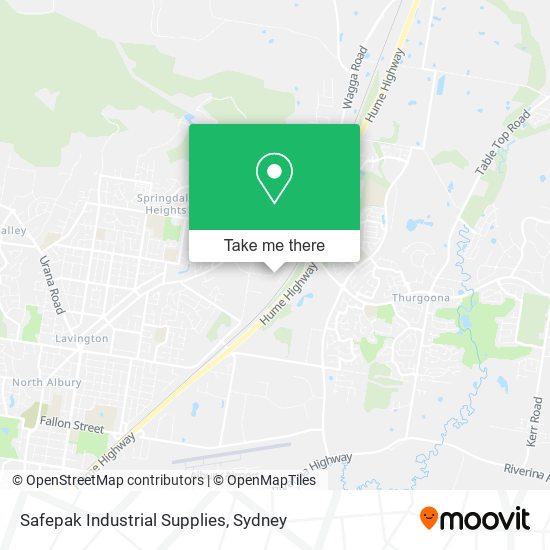 Mapa Safepak Industrial Supplies