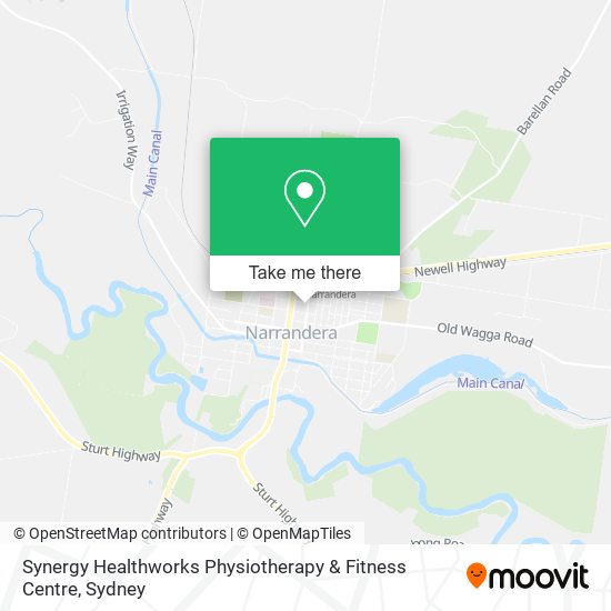 Synergy Healthworks Physiotherapy & Fitness Centre map