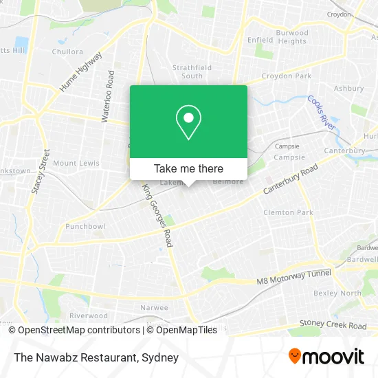 The Nawabz Restaurant map