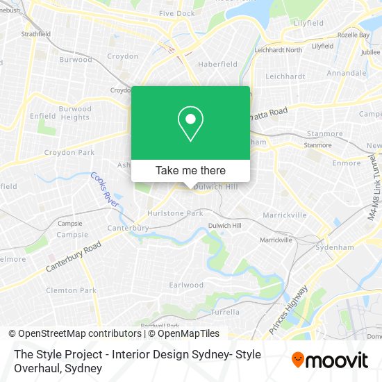 The Style Project - Interior Design Sydney- Style Overhaul map